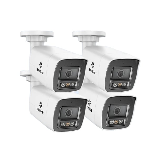 IP Kamera, 8 Megapixel, Vandtæt, To-vejs Lyd, Bevægelsesdetektion, Understøtter PoE