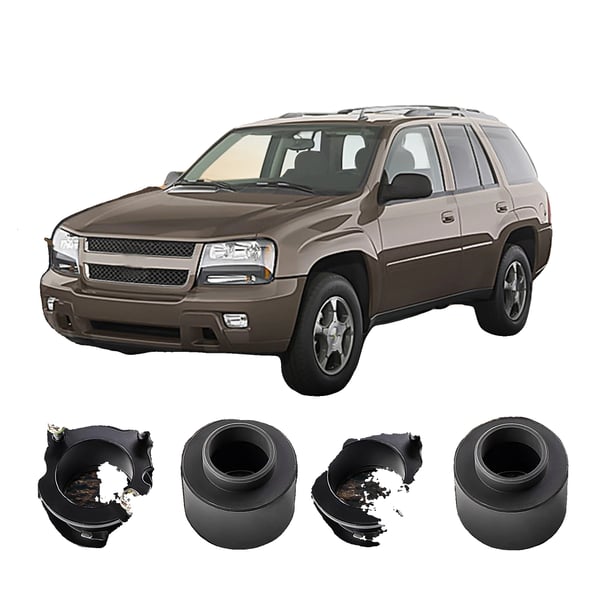 Nostosarja, Etunosto 3,5 tuumaa, Takanaosto 2,5 tuumaa, Chevy Trailblazer & GMC Envoy 2002-2009, CNC-tarkkuusrakenne
