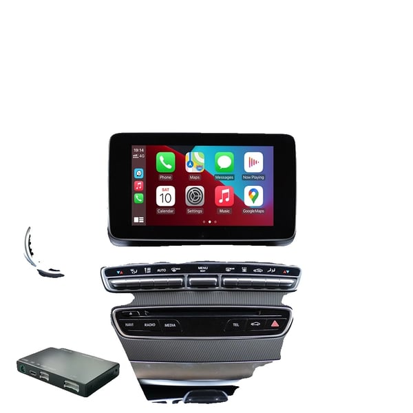 Trådløs CarPlay, Android Auto, AirPlay Support,NTG5.0 5.1 sort, Ingen