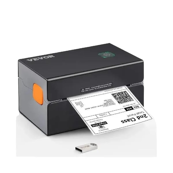 Termisk Etiketprinter, 300dpi Opløsning, 150mm/s Udskrivningshastighed,300dpi