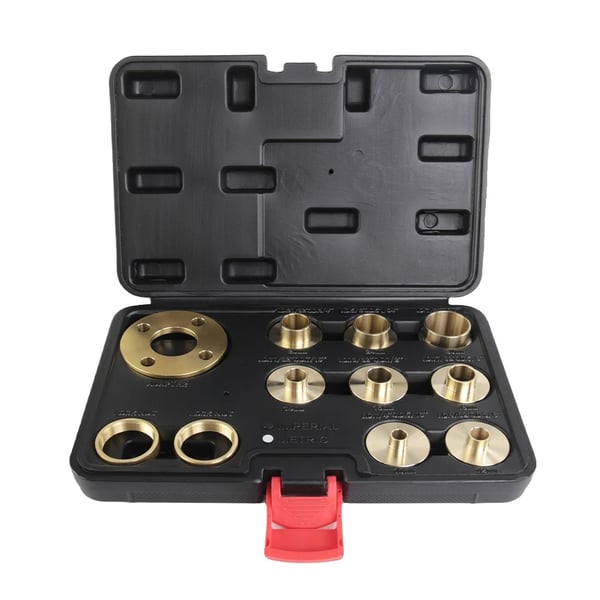 Træbearbejdningsfræser Bushing Guide, 11 Stykker, 10-30mm Kompatibilitet