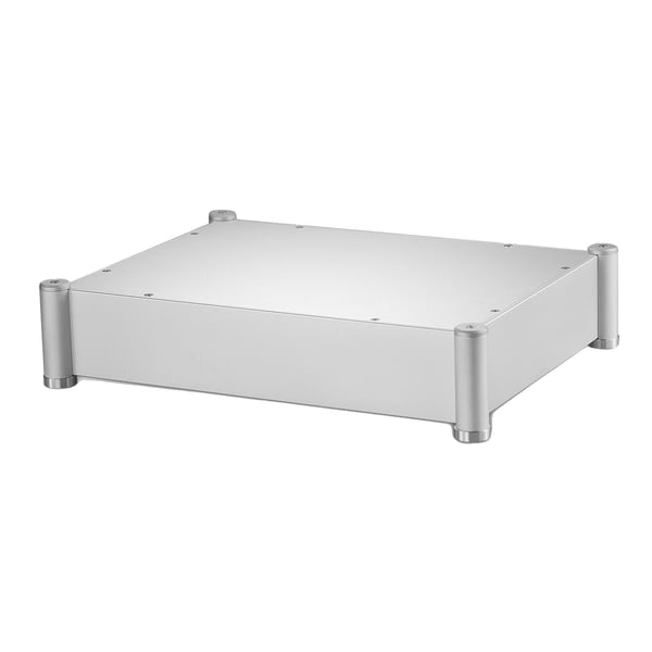 Lydforstærker Kasse, Eksterne Dimensioner 430mm x 330mm x 95mm, Interne Dimensioner 394mm x 294mm x 74mm, Aluminiumlegering Materiale