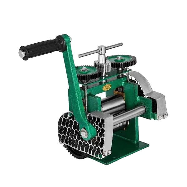 Smykkevals, Rulle Brutto Længde 120 mm, Rulle Diameter 55 mm, Maksimal Åbning 0-5 mm, Kompatibilitet med Firkantet Tråd 2 til 6 mm, Brutto Vægt 20