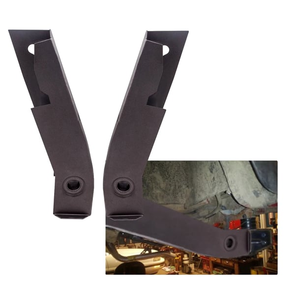 Reparationssæt til bagre ophængsramme, kraftigt stål, 26,77 x 7,48 x 4,72 tommer, kompatibel med Jeep Wrangler YJ, 14,37 pund, bagplacering