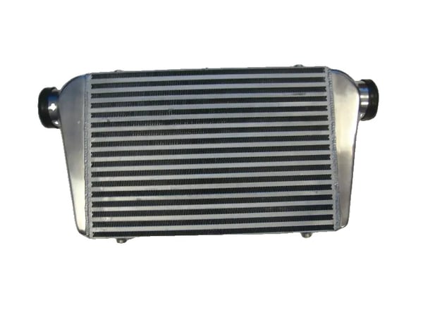 Intercooler, Legeret Aluminium, Samlede Dimensioner 605 x 110 x 52 mm, Kerne Størrelse 450 x 300 x 75 mm, Kompatibilitet Frontmonterede Applikationer