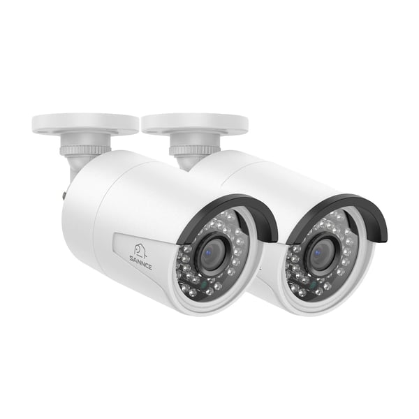 IP Sikkerhedskamera, 4K (8MP) Opløsning, 2.8mm Linse, IP66 Vandtæt Vurdering, To-Vejs Lyd, Infrarød Nattesyn 20m