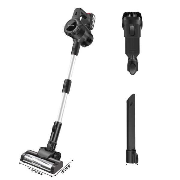 Sladdlös Dammsugare, 15000 Pa Sugkraft, 21V Batteri, 140W Effekt, Lättviktsdesign, HEPA Filtreringssystem