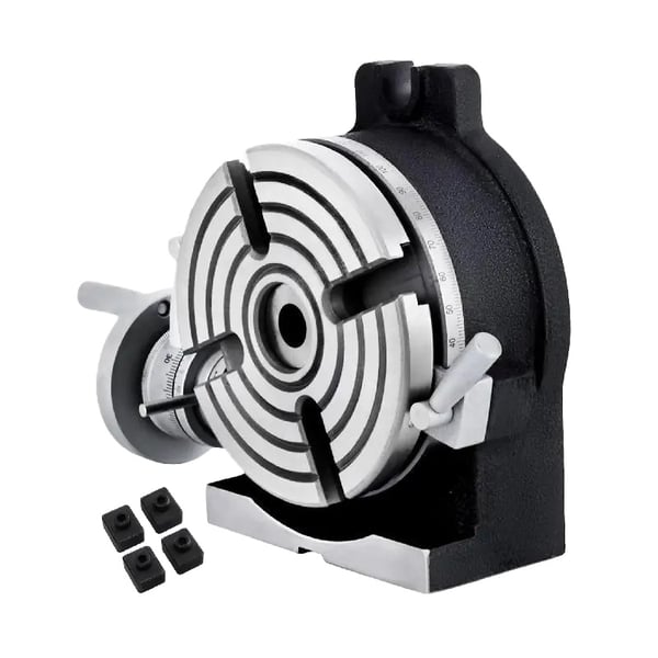 Rotary Tabel, 150 mm Diameter, 4 Riller