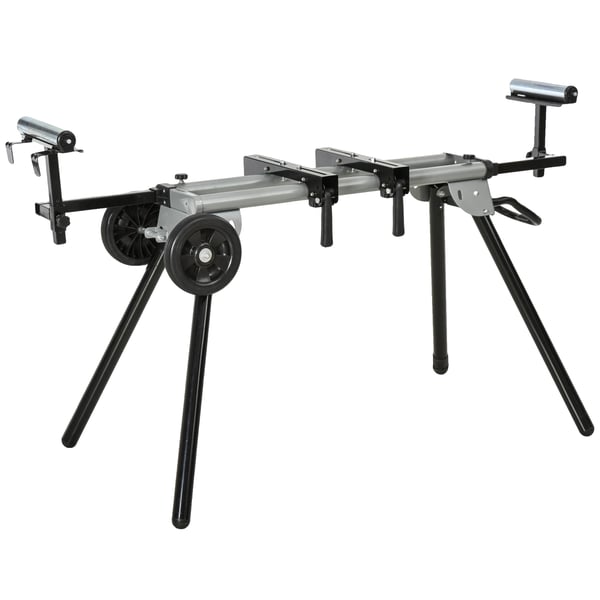 Justerbar Sammenklappelig Geringssav Holder, Stålmateriale, 30 x 25 x 10 tommer Dimensioner, Passer til Forskellige Geringssav Modeller