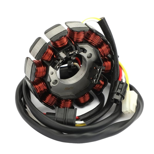 Generator Stator Spole, Inre diameter 30,9 mm, Yttre diameter 84 mm, Polernas tjocklek 22 mm, Polernas bredd 17,8 mm, Passar Yamaha WR450F 2003-2006