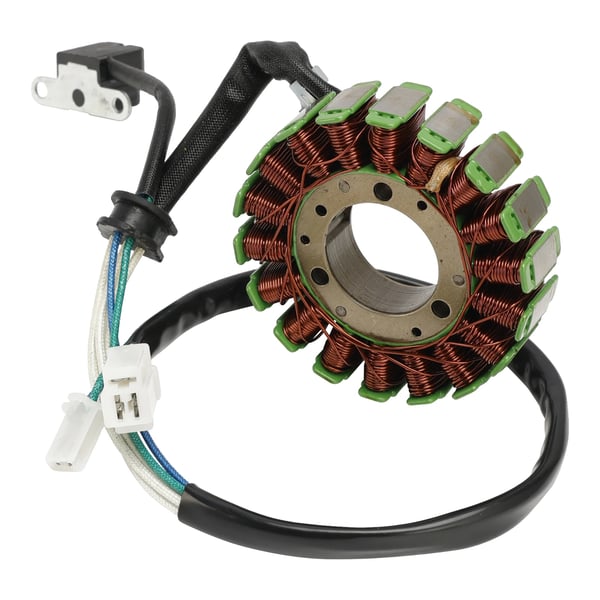 Magneto Stator, Inre Diameter 35mm, Yttre Diameter 93mm, Tjocklek 26mm, Antal Trådar 5, Antal Poler 18