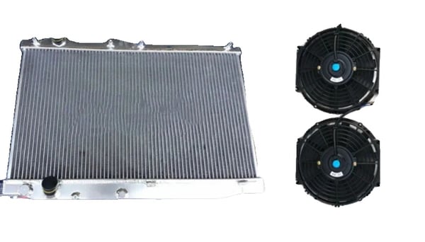 Honda S2000 Aluminium Radiator, Præcisionspasform, Højtydende Køling, Holdbar Konstruktion
