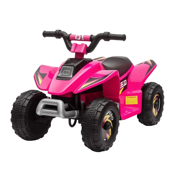 Elektrisk Quad til Børn, 6V Batteri, 50 minutters Autonomi, 72 x 40 x 45,5 cm, Anbefalet Alder 18-36 Måneder, Maksimal Hastighed 2,8-4,6 km/t