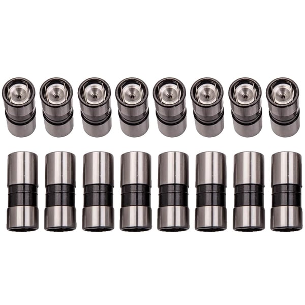 Hydrauliske løftere, varmebehandlet kromlegeret stål, længde 35 mm, bredde 17 mm, højde 3,5 mm, passer til SBC og BBC motorer