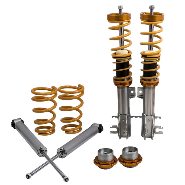 Coilover affjedringskit, justerbar køre højde, holdbar aluminiumsbygning, præstationsfjedre