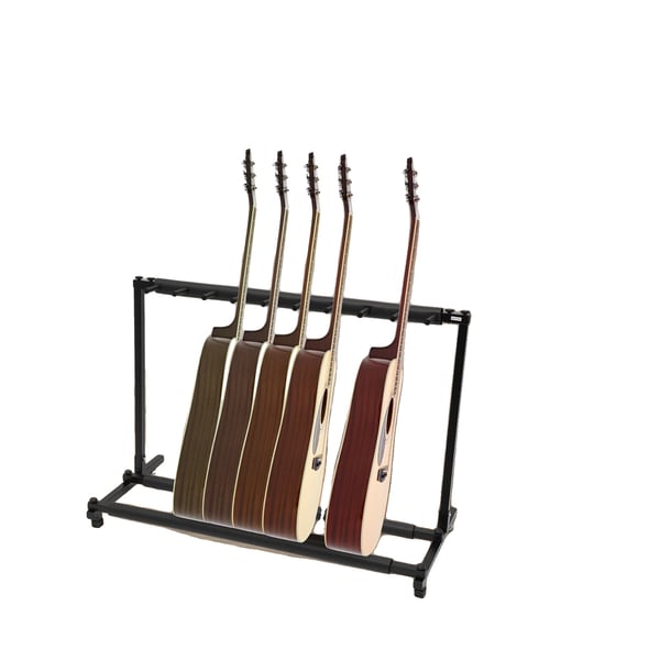 Monikitarateline, Rautamateriaali, 110*47*73cm Mitat, 3.2kg Nettopaino, Itsestään seisova asennustyyppi, Musta väri