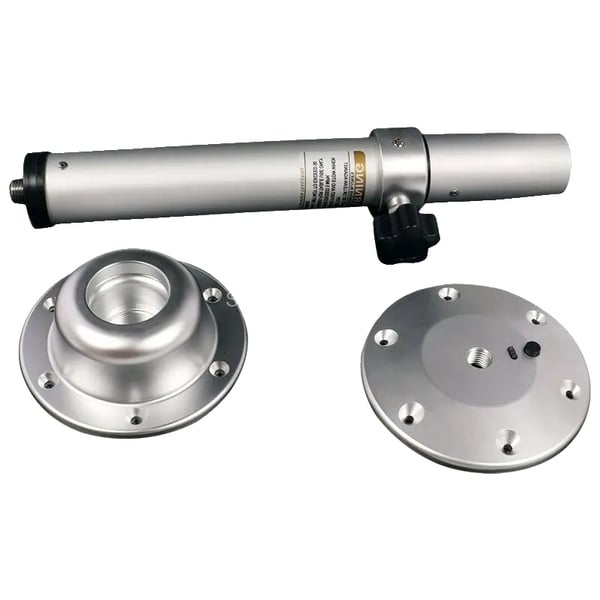 Bordfod, Højdejusterbar 500-718mm, Diameter på Top 7 tommer, Diameter på Bund 7 tommer, Vægt 3kg, Holdbart Aluminiumlegering