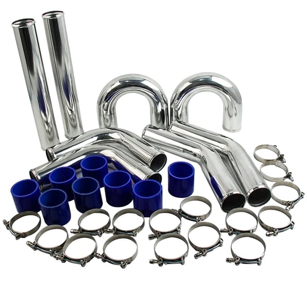 Intercooler Rörkit, 3" Tum, Aluminium
