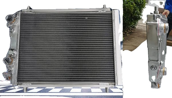 Lancia Delta HF Integrale Aluminiumkøler, Præcisionspasform, Optimal Køleeffektivitet, Holdbar Konstruktion