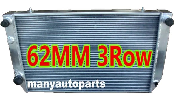 Radiator, Aluminium Materiale, Vægt 6,5 kg, Passer til Jaguar XJS V12 / XJ12 1976-1996, Øget Kølekapacitet 40%, Kraftig Konstruktion