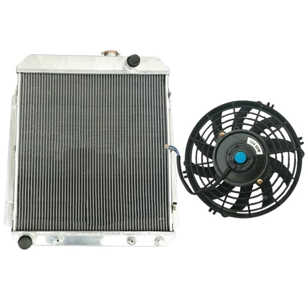 Aluminium Køler, Kerne Størrelse 570mm x 558mm x 62mm, Kompatibel med Buick Special/Super/Century/Roadmaster 1954-1956