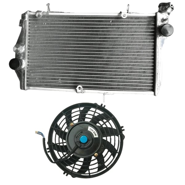 Aluminiumradiator, forbedret køleeffektivitet, holdbar konstruktion
