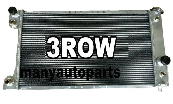 3-Rads Radiator, Passer til Chevy Blazer og GMC-modeller, Fremstillet af holdbart aluminium, Letvægts 10KG