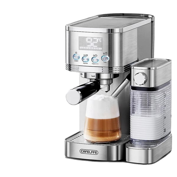 Cafelffe Täysin Automaattinen Espresso-kone, 20 Baarin Paine, Yhden Napin Toiminto,EU Cafelffe Täysin Automaattinen Espresso-kone, 20 Baarin Paine, Yhden Napin Toiminto,EU