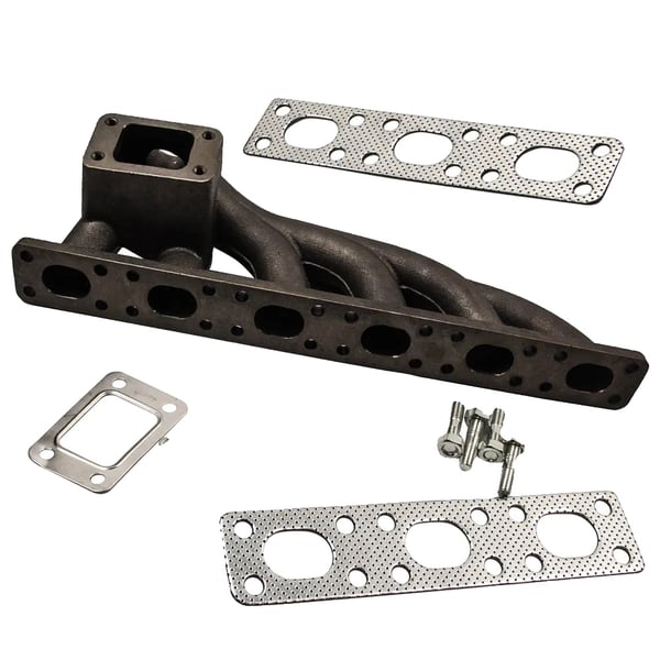 Afgasmanifold Kit til BMW E36 og E46, Støbejernskonstruktion, Forbedret Luftstrøm, Nem Installation
