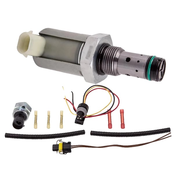 Brændstoftrykregulator, Til Ford F250 F350 F450 F550 6.0L, ICP kontrolsensor, Sensor gevindstørrelse G1/2, OE reservedelsnumre 1807329C92/ICP103