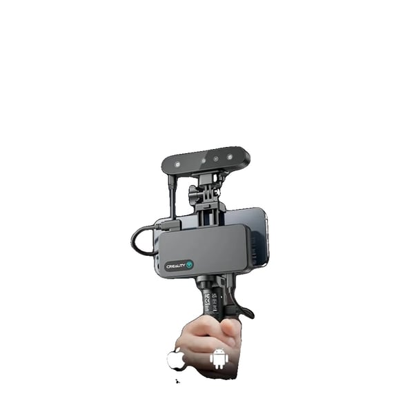 3D-skanneri, tarkkuus 0,1 mm, skannauskoko 50-2000 mm, langaton WiFi 6, akun kesto 2,5 tuntia