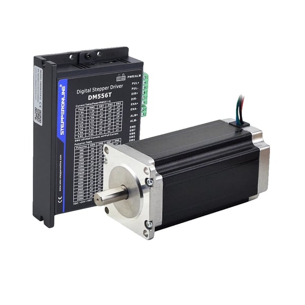 Stepper Motor Kit, 3,0 Nm Holdemoment, 4,2 A Strøm,10mm