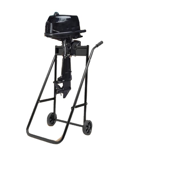 Folding Outboard Boat Motor Cart, Robust Design, Belastningsevne på 40 kg, Foldbar for Nem Opbevaring
