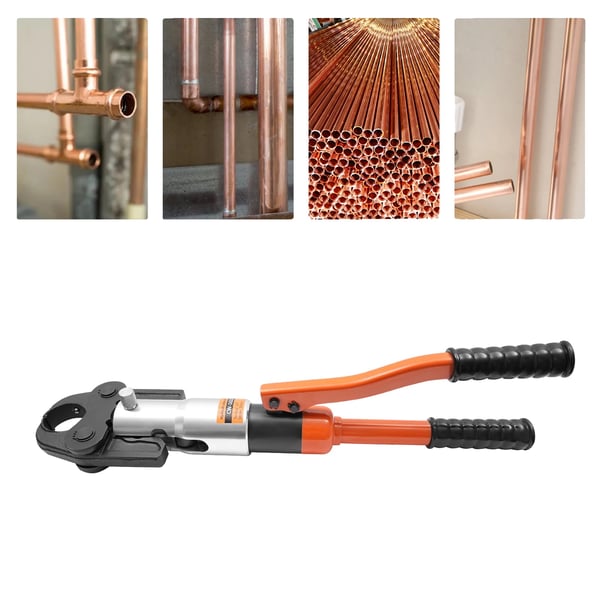 Krympetang, hydraulisk design, ergonomisk håndtag, flere forme,5