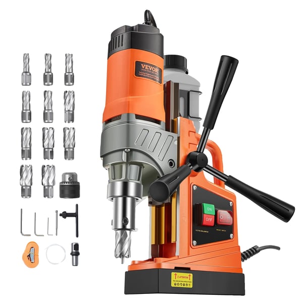 Magnettivartaimen porakone, 1450W teho, 850 RPM nopeus,1450W 850RPM