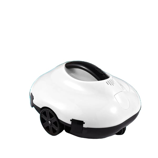 Robotic Pool Vacuum, 120 minutters driftstid, automatisk parkeringsfunktion, 2,5 timers opladning,Elfenben