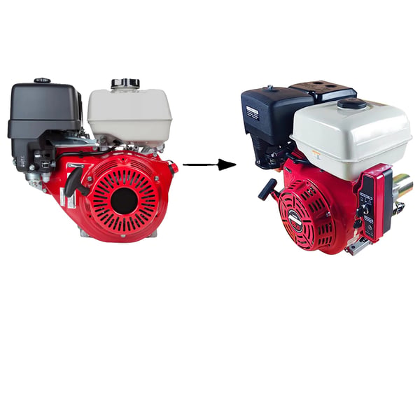 Svinghjul Startermotor Sæt, Højkvalitets Aluminium & Jern, Kompatibel med 5,5HK Motorer, Kompatibel med 6,5HK Motorer, Vægt 2,5 kg, Diameter 28 cm