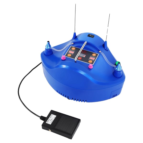 Elektrisk Ballonpumpe, 1200W Effekt, Dobbelt Oppustningsporte