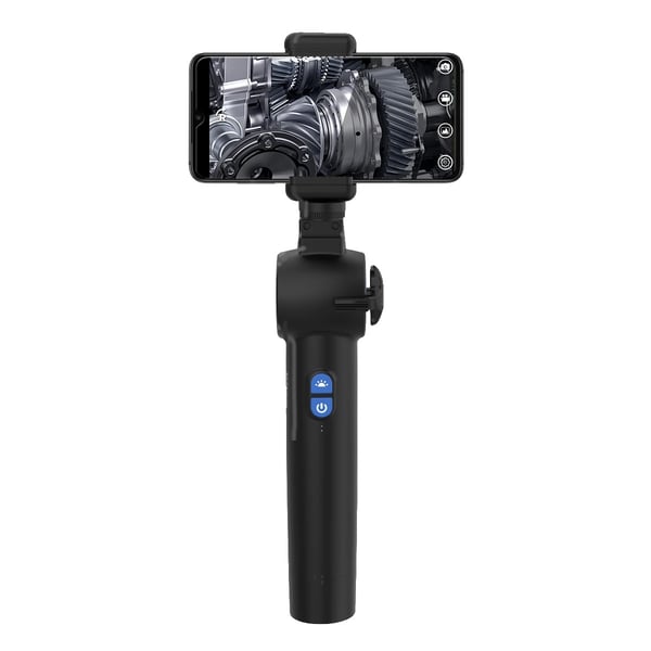 Automotive Borescope, 210° Styrelinse, 1080P HD Kamera, IP67 Vandtæt Rating, Justerbar LED Belysning, Kompatibel med Mobile Enheder