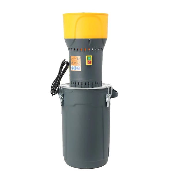 Elektrisk kornmølle, høj effektivitet, 25 liters kapacitet, kompakt design, justerbar malestørrelse, stille drift 50-60 dB