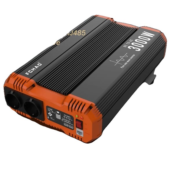 Ren Sinuskurve Inverter, LCD Skærm, Høj Effektivitet,3000W-12V