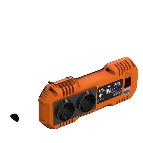Ren Sinuskurve Inverter, 6000W Kontinuerlig Effekt, Høj Effektivitet,3000W-12V