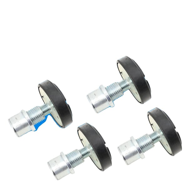 Jack Pad Løft, Gummi og Stål Konstruktion, 14cm Maks Diameter, Passer til SA40 og SA40-E, Bunden Diameter 50mm, Vejer 7.45kg