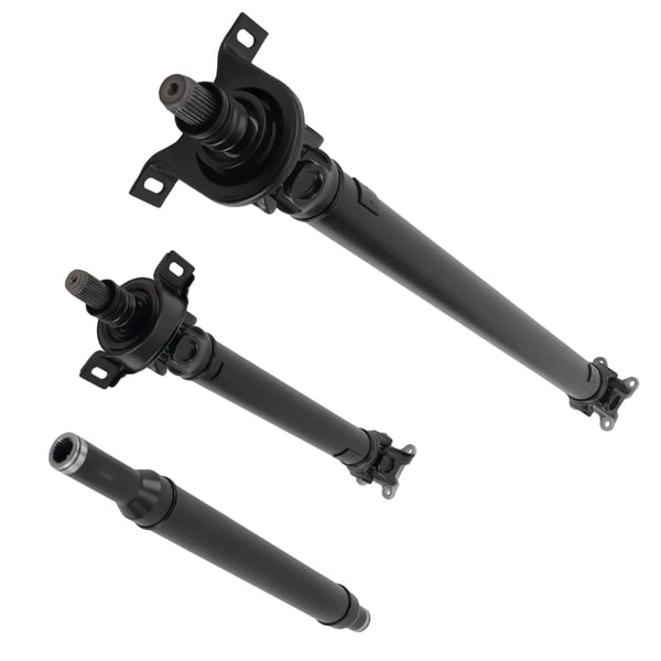 Drivaksel, samlet længde 2373 mm, stålmateriale, diameter 2,362 tommer, vægtykkelse 0,071 tommer, kompatibilitet til Mercedes-Benz Vito Viano W639