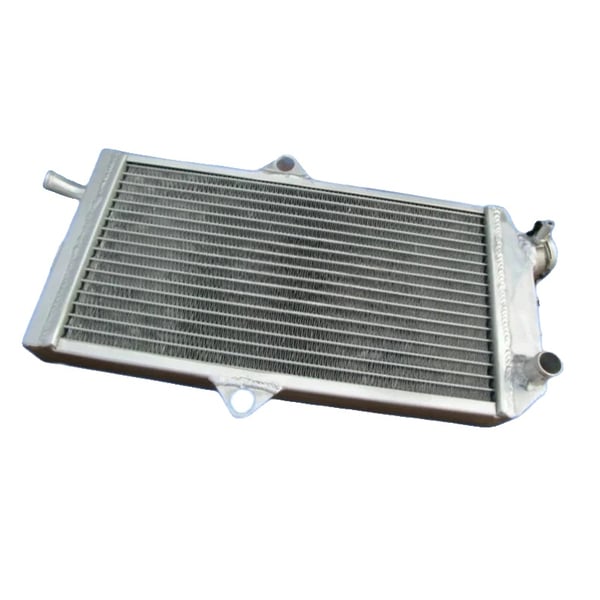 Radiator, Højkvalitets Aluminium, Øget Kølekapacitet 40%, Passer til Suzuki LT250R, Vakuum Svejset Konstruktion, TIG Svejsede Tanker