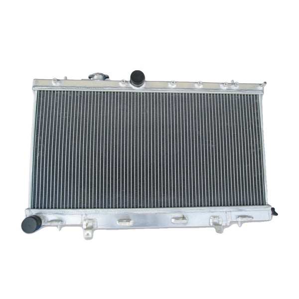 Radiator, legering aluminium, frontplacering, forbedret køleeffektivitet
