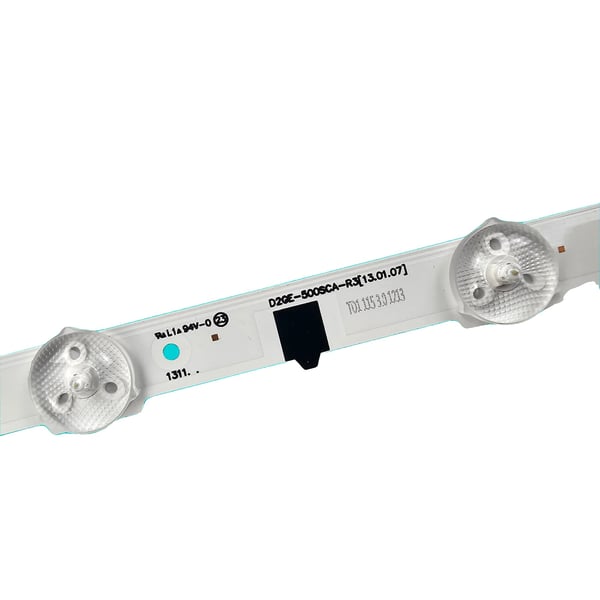 LED Strip, 1040 mm, 16 LED Perler, 3V Spænding, Kompatibel med Forskellige Modeller, Holdbar Konstruktion
