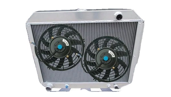 Radiator, aluminiumkonstruktion, 750x590x109mm, inlopp 38mm, utlopp 45mm, kompatibel med Chrysler/Dodge Polara 7.2 V8 440 Radiator, aluminiumkonstruktion, 750x590x109mm, inlopp 38mm, utlopp 45mm, kompatibel med Chrysler/Dodge Polara 7.2 V8 440