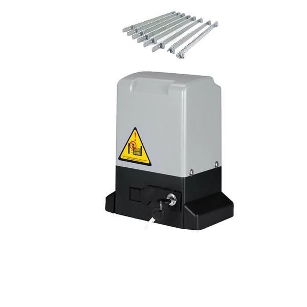 Elektrisk Skydedørsåbner, 750W Motorkraft, 2000KG Vægtkapacitet, Automatisk Lukketid Justering, Temperaturbeskyttelse, Forhindringsdetektion