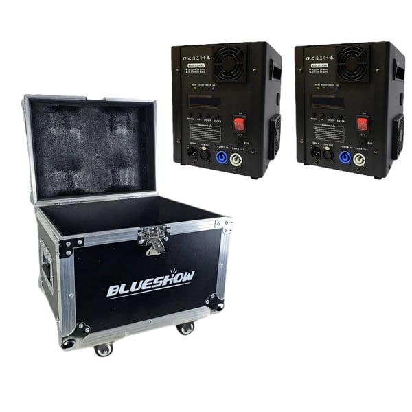 Kold Funkmaskine, 700W, 3-6m Sprayhøjde, DMX512 Kontrol, Elektronisk Temperaturkontrol, LCD Skærm